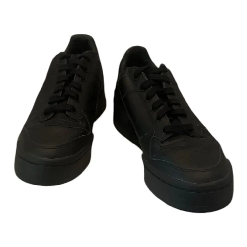 Adidas Continental 80 Black Leather Sneakers Men’s 8 NWT Classic Retro Style
